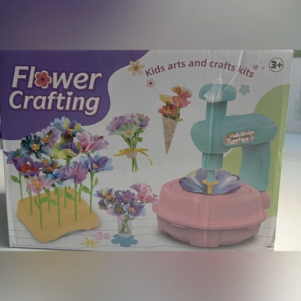 Flower Crafting Playset for Kids
